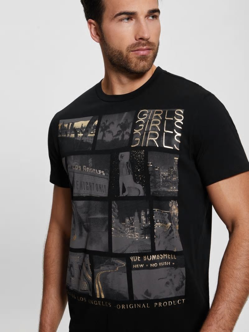 Guess LA Dreams Tee - Black