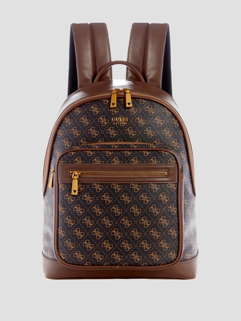 Guess Keith Logo Backpack - Brown