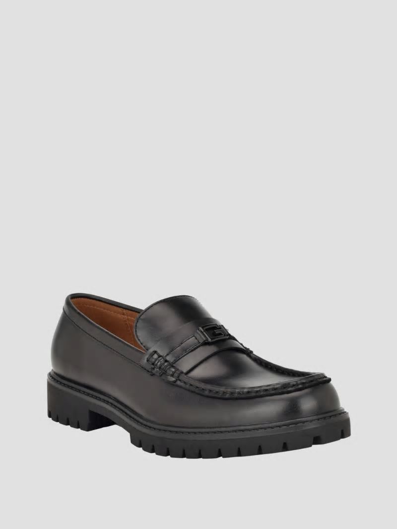 Guess Diolin Lug Sole Loafers - Black 001