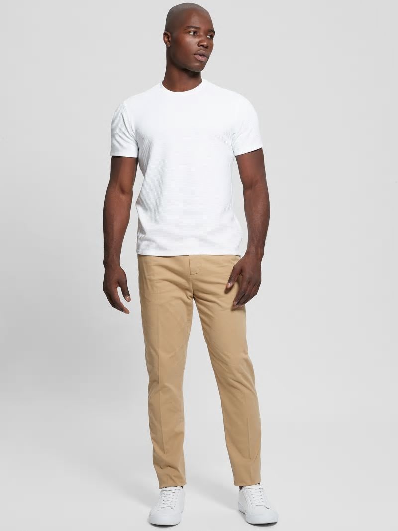 Guess Noah Straight Pants - Travertine Sand