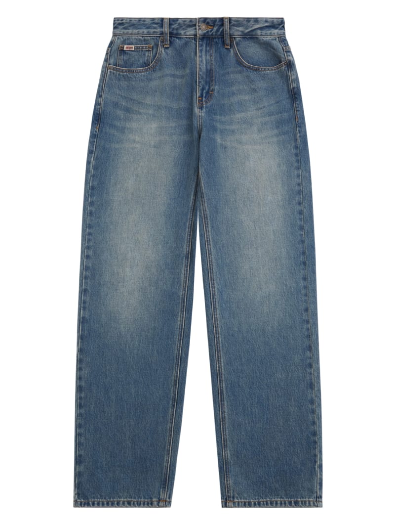 Guess GUESS Originals Kit Straight Jeans - Go Leo Lt Wash