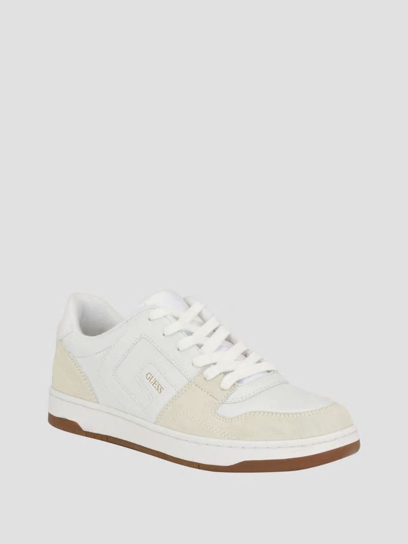 Guess Tinobal G Low-Top Sneakers - Light Grey