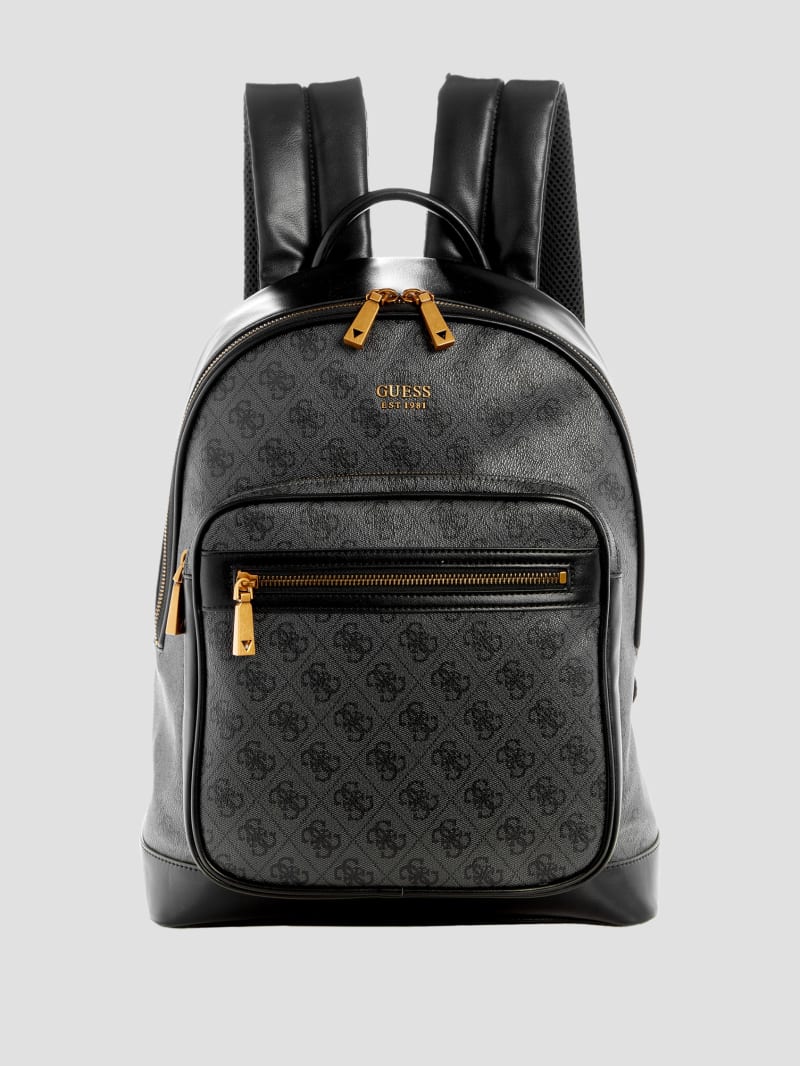 Guess Keith Logo Backpack - Coal Multi Guess Keith Logo Backpack - Coal Multi