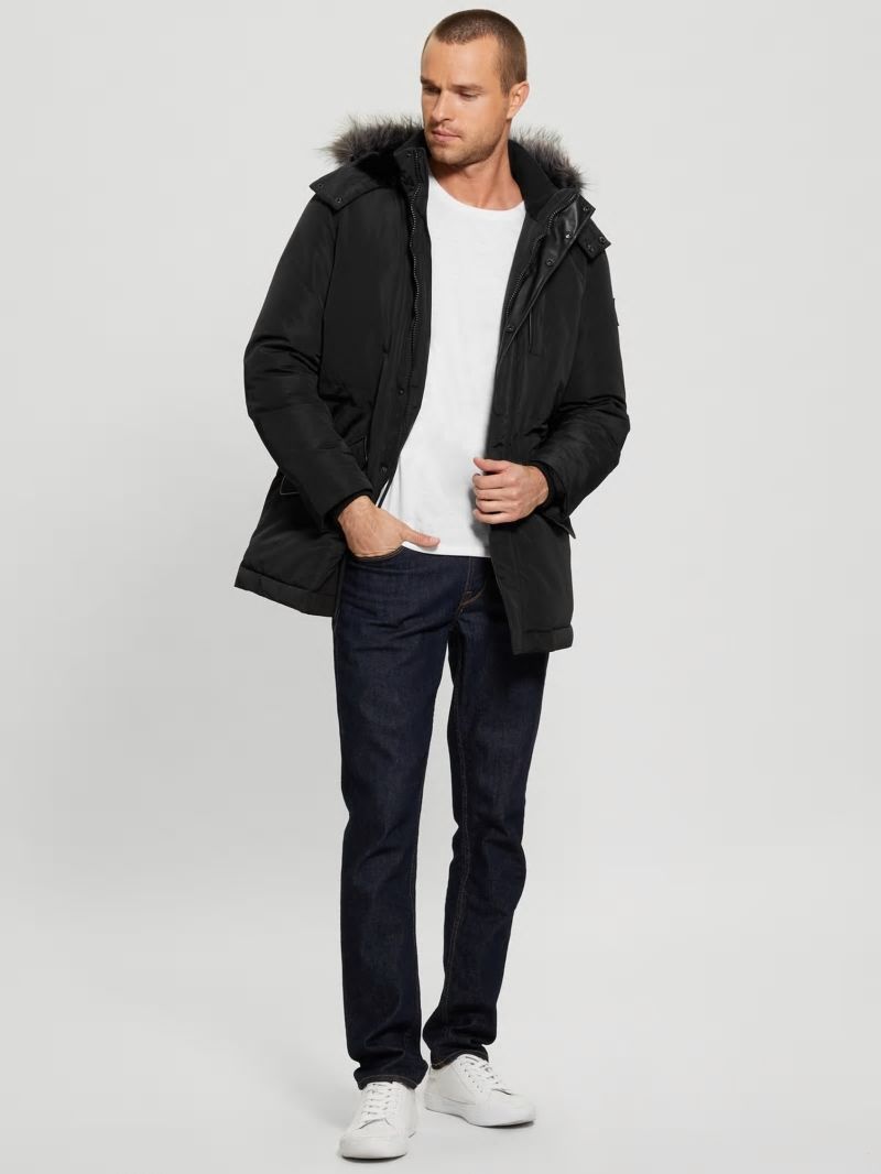 Guess Eco Real Down Parka - Black