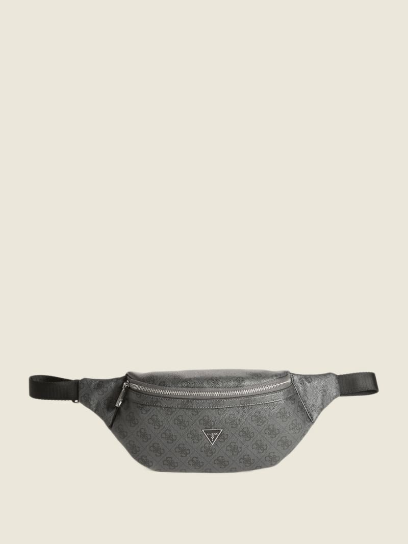 Guess Vezzola Smart Belt Bag - Black Floral Print