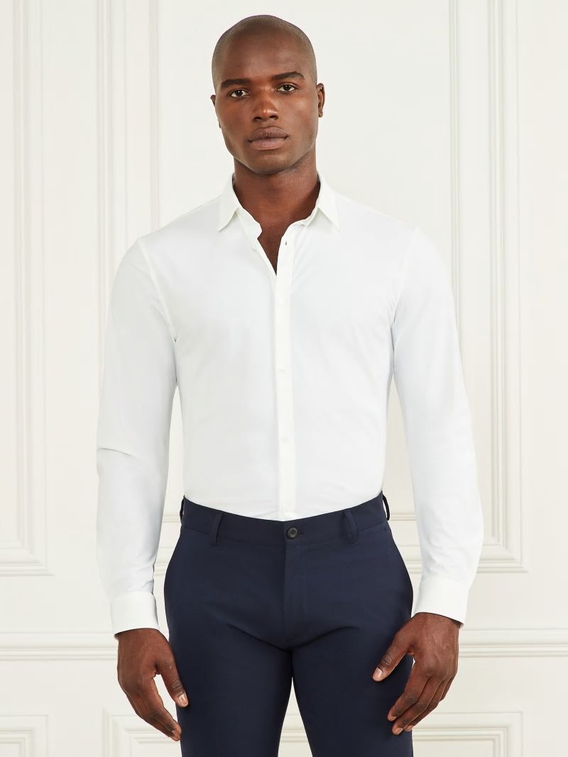 Guess Formal Button-Up Shirt - Pure White