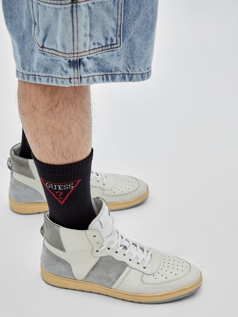 Guess GUESS Originals Paolo Logo Socks - Black