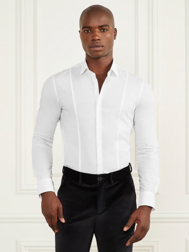 Guess Eco Oliver Shirt - Pure White