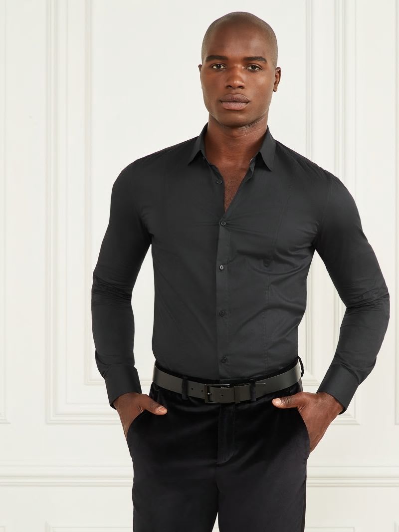 Guess Eco Oliver Shirt - Black