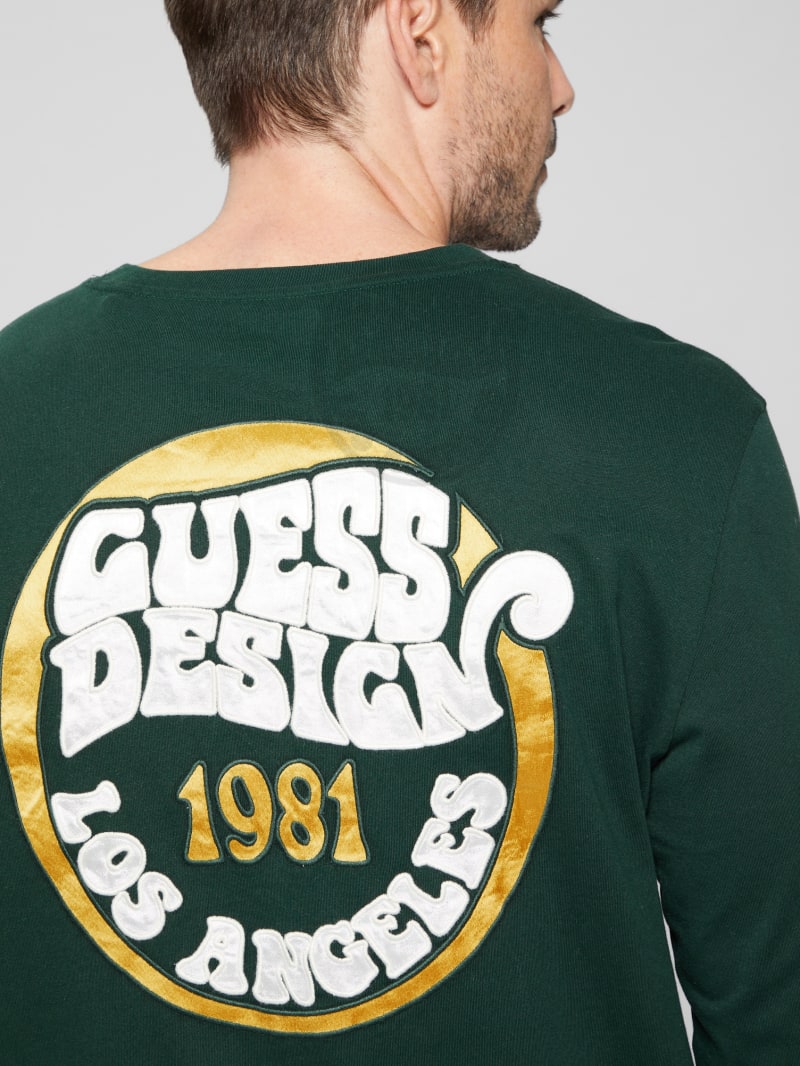 Guess Eco GUESS Crewneck Patch Tee - Alpine Grove