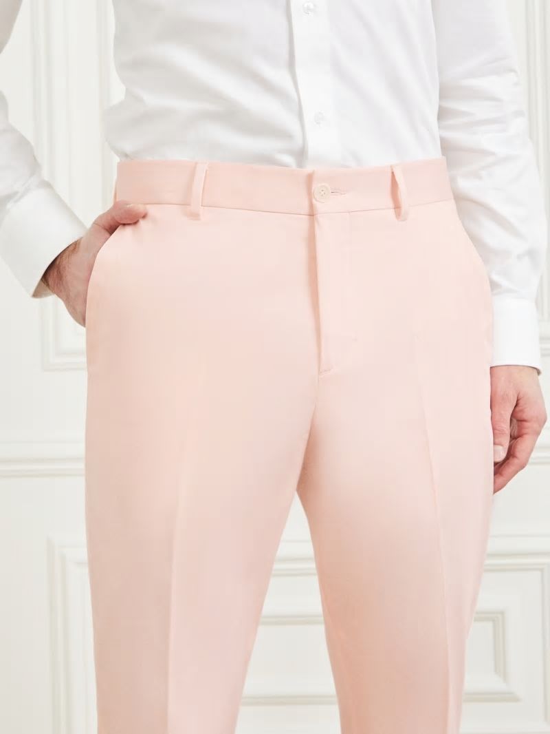 Guess Roger Classic Chino Pants - Pink Good Vibes Guess Roger Classic Chino Pants - Pink Good Vibes