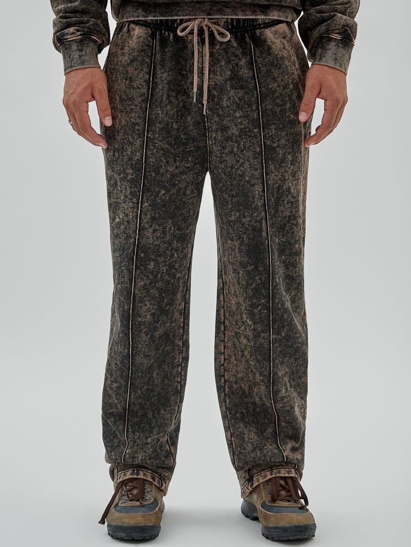 Guess GUESS Originals Acid Wash Joggers - Go Fleece Acid Wash