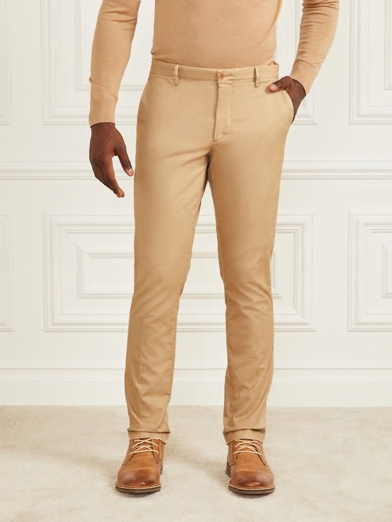 Guess Eco Hugh Easy Chino Pant - Toasted Taupe