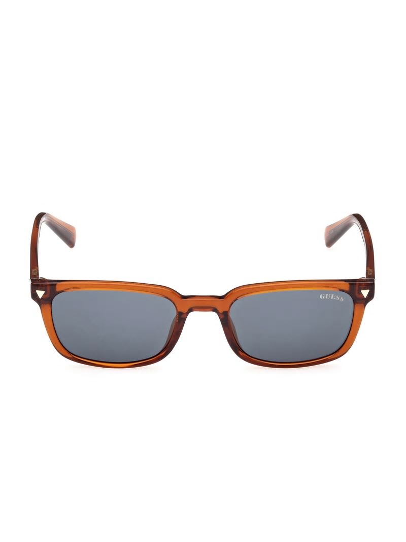 Guess GUESS Originals Rectangle Sunglasses - Brown