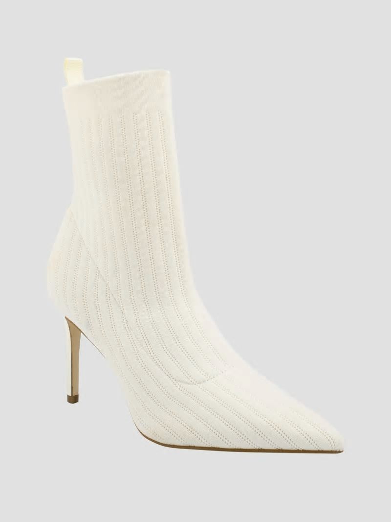 Guess Dallyna Knit Sock Bootie - Ivory 150