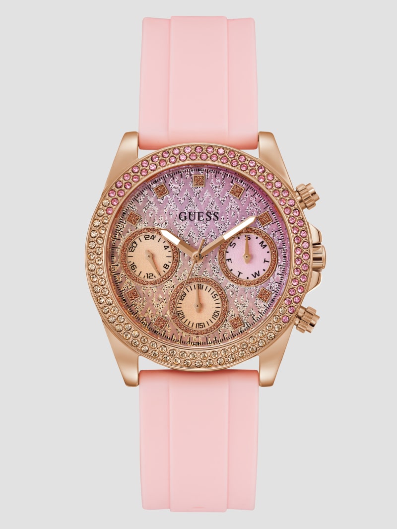 Guess Sparkling Pink Limited-Edition Watch - Pink