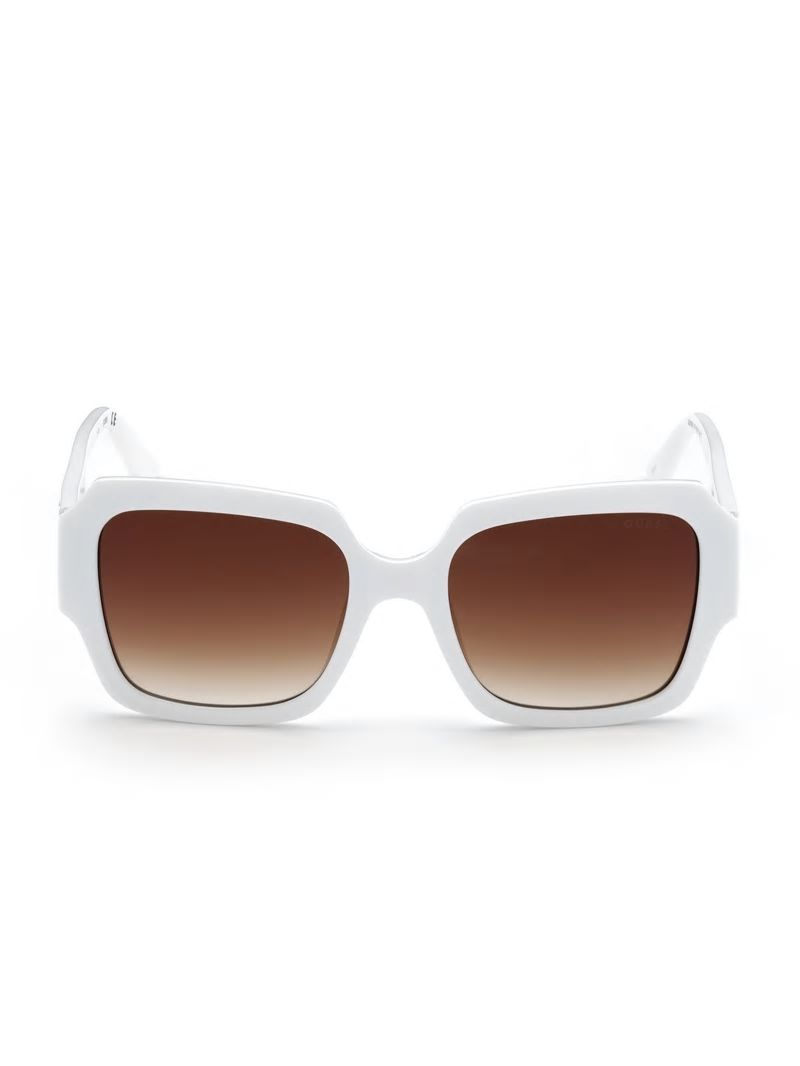 Guess Addison Butterfly Sunglasses - White