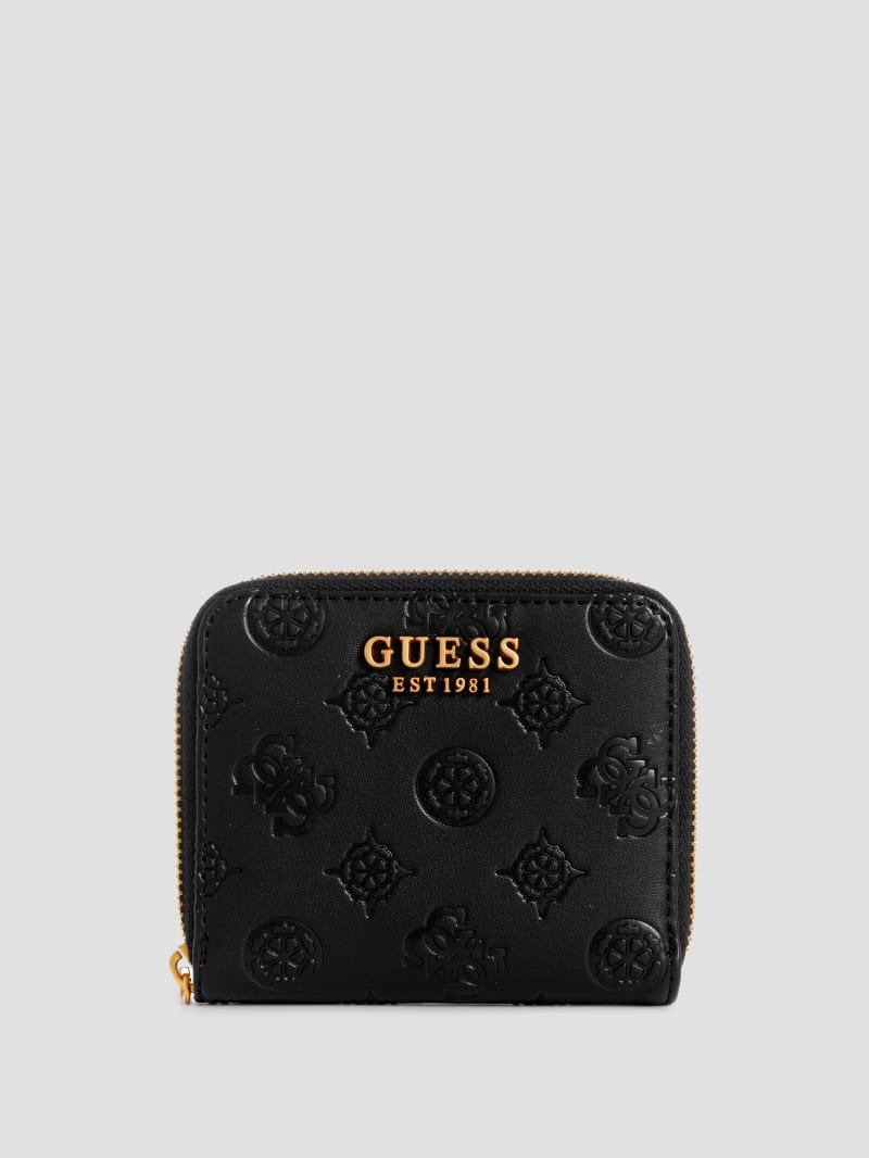 Guess James G Logo Small Zip-Around Wallet - Blossom
