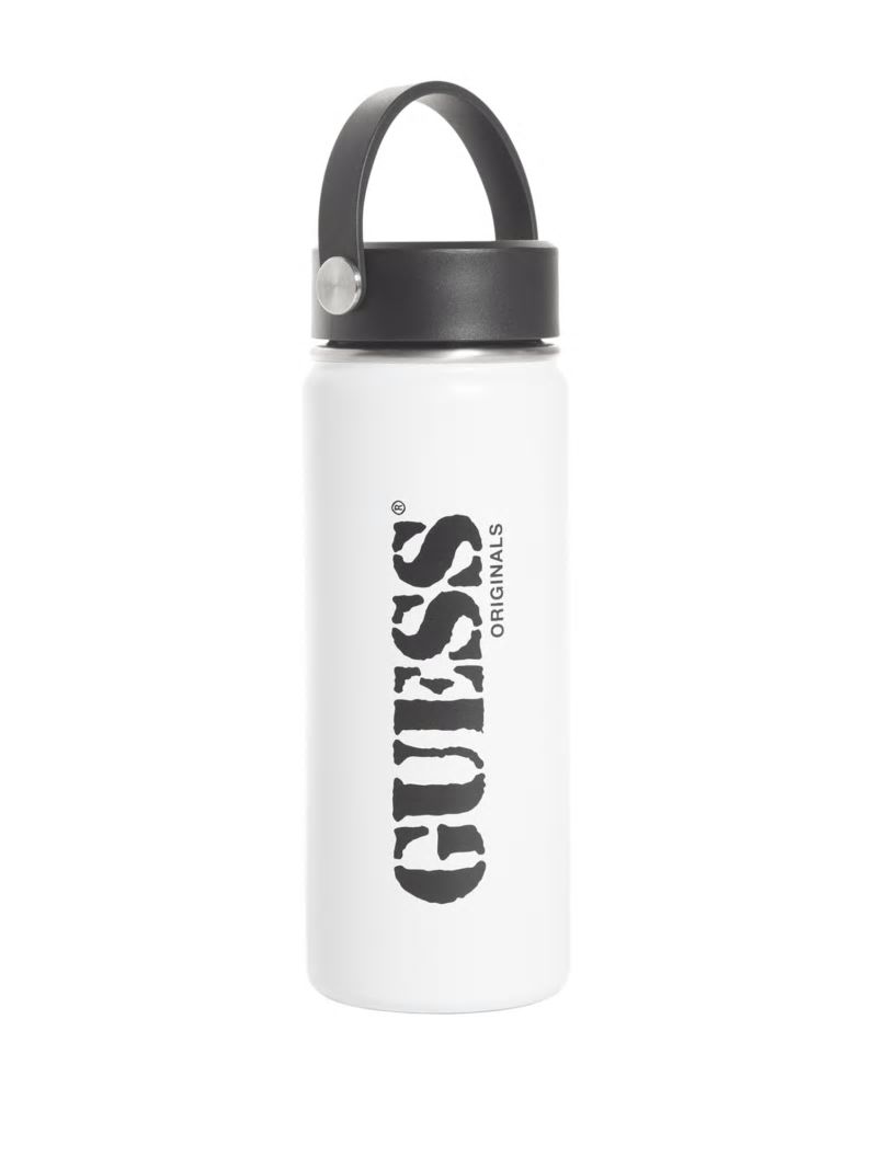 Guess GUESS Originals Logo Water Bottle - Pure White