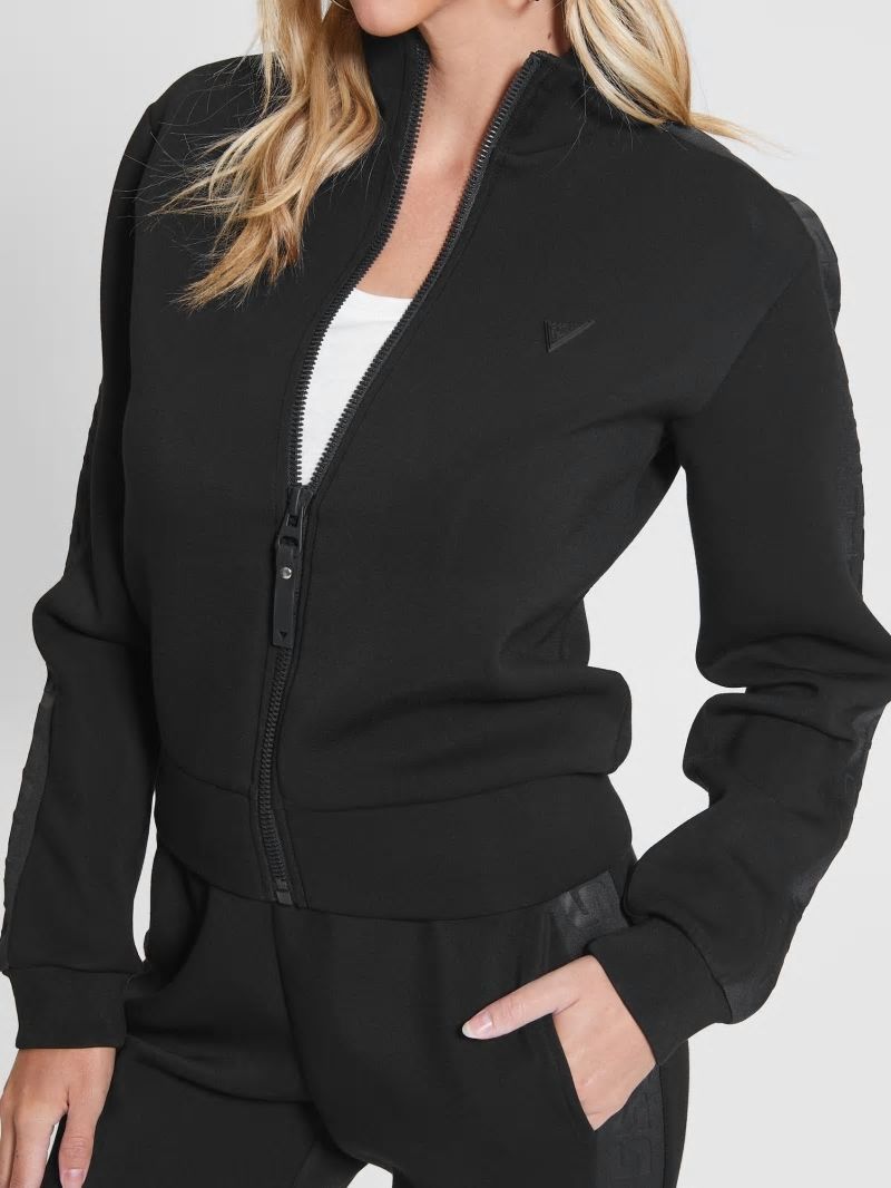 Guess Eco Allie Scuba Sweatshirt - Black Guess Eco Allie Scuba Sweatshirt - Black