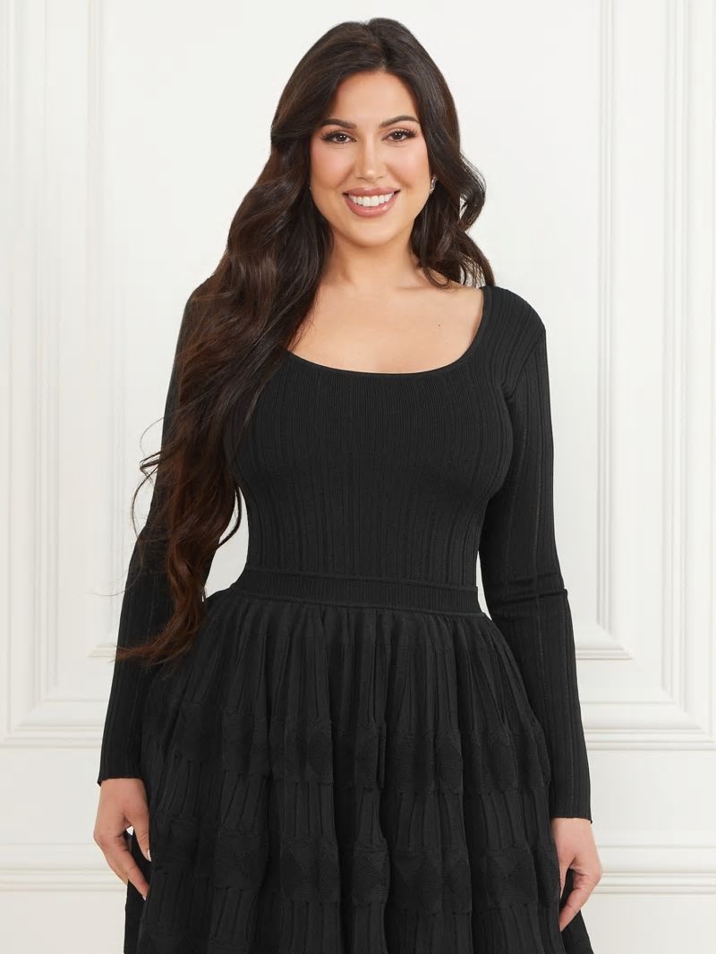 Guess Tempo Sweater Dress - Black