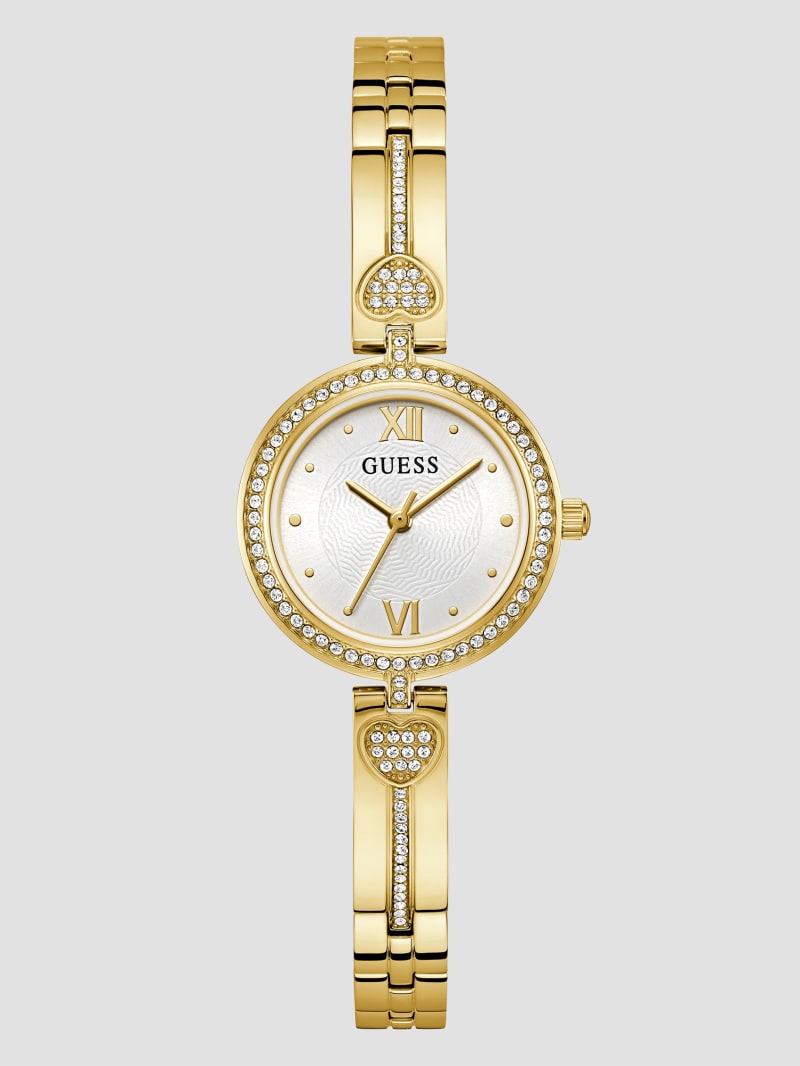 Guess Gold-Tone Analog Watch - Gold