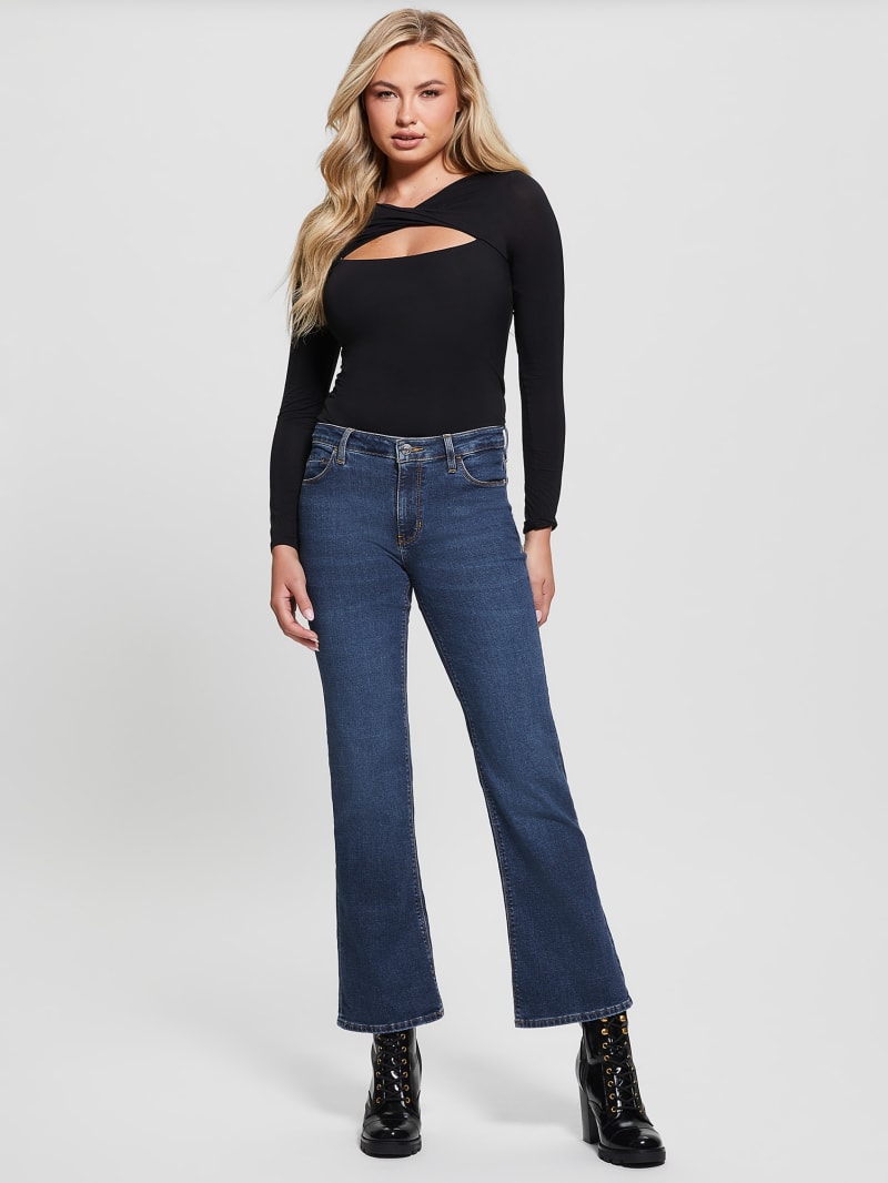 Guess Sexy Bootcut Mid-Rise Jeans - Element Wash