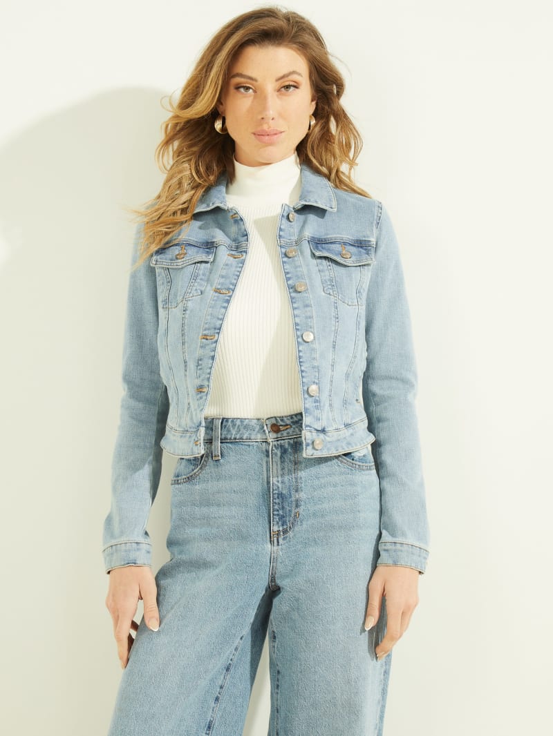 Guess Eco Sexy Trucker Jacket - Aria Wash