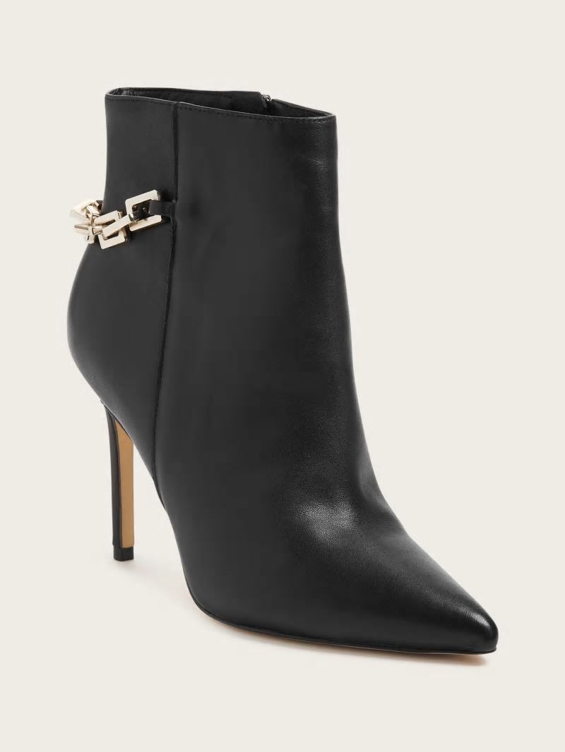 Guess Bale Leather Bootie - Black1