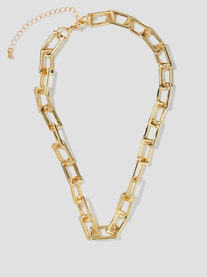 Guess Gold-Tone Chunky Chain Necklace - Gold