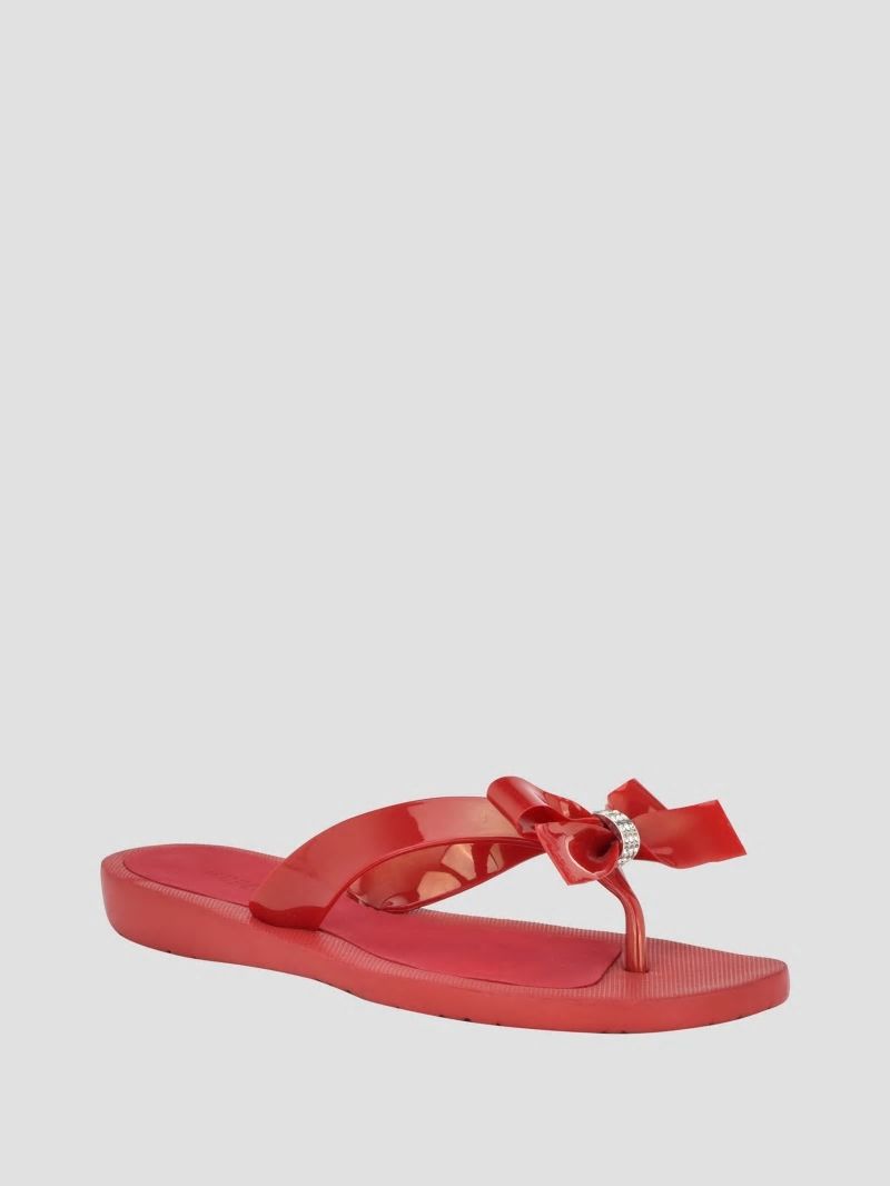 Guess Tutu Bowtie Sandals - Red/Black