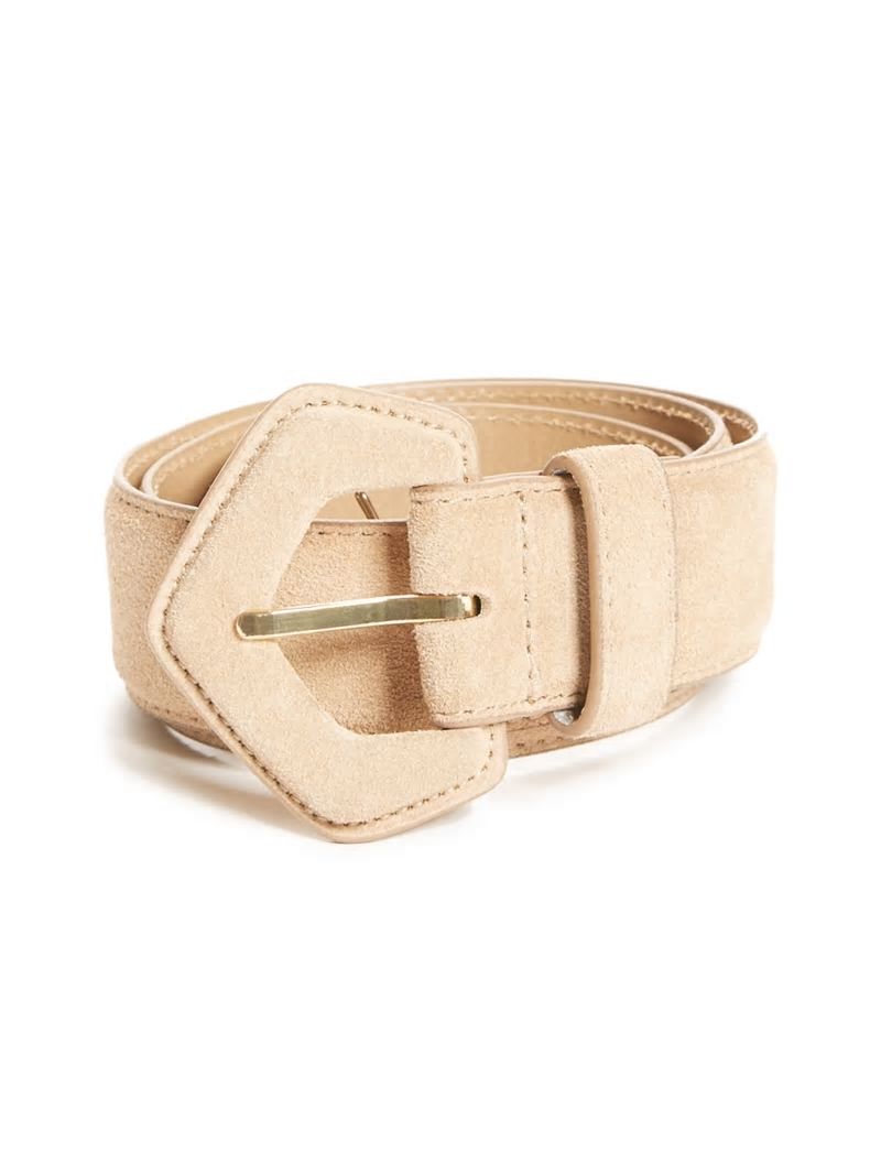 Guess Leather Waist Belt - Tan