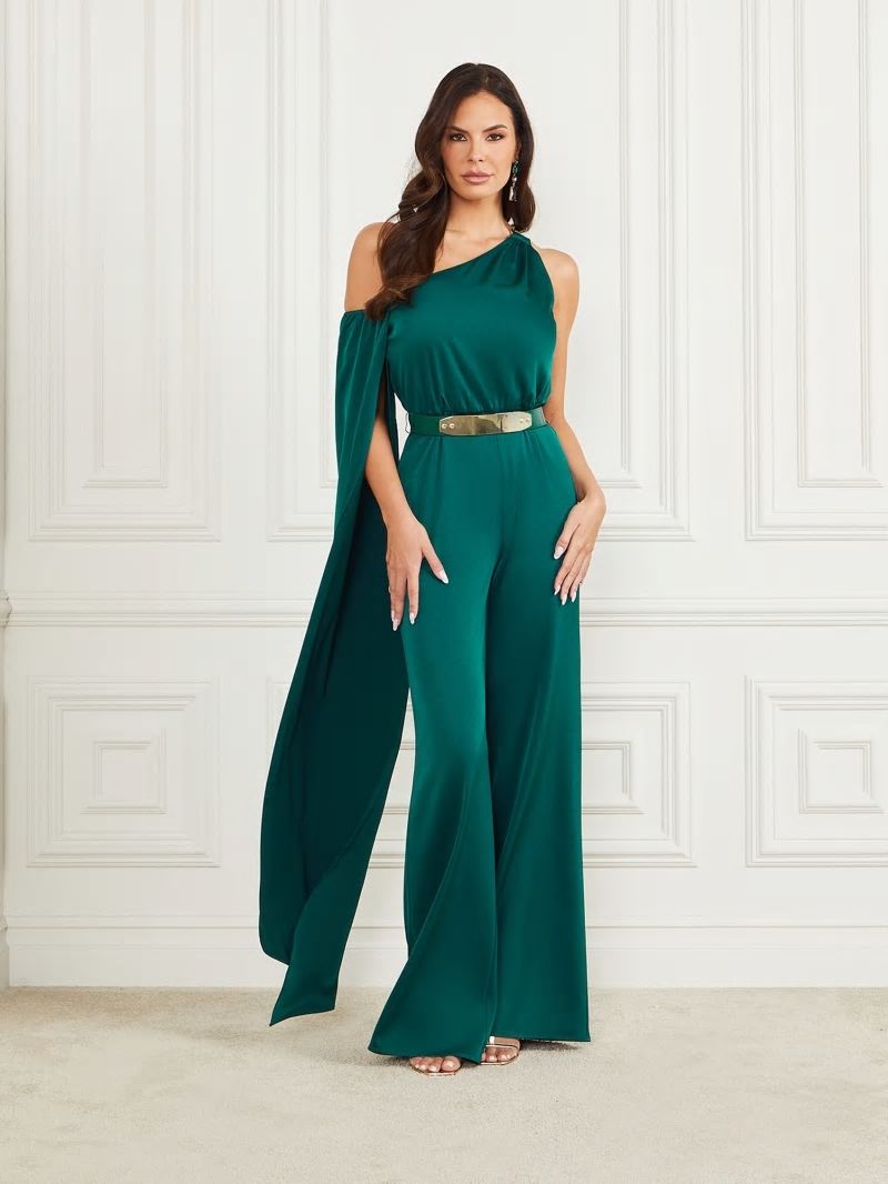 Guess Clara Jumpsuit - Ornate Teal