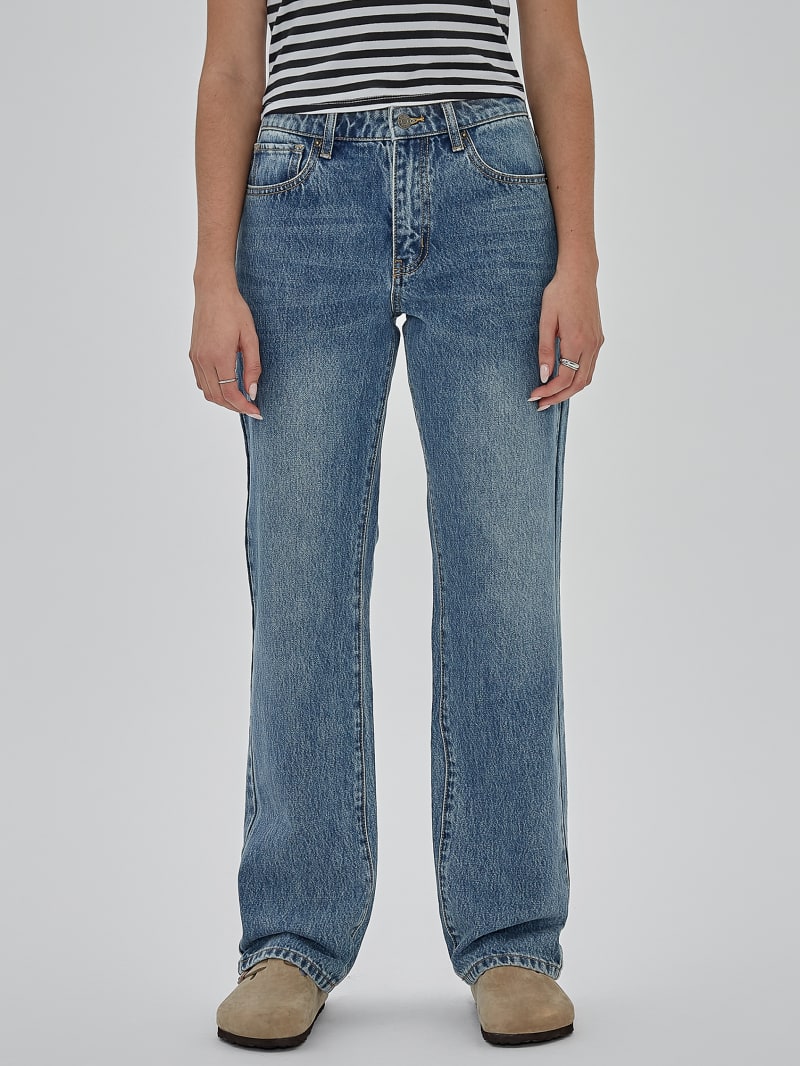 Guess GUESS Originals Kit Straight Jeans - Go Fez Medium Wash