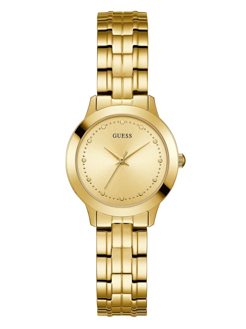 Guess Gold-Tone Slim Classic Watch - No Color