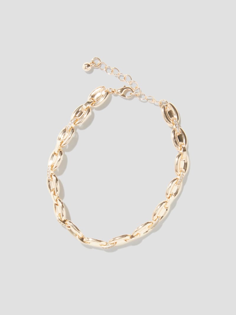 Guess Gold-Tone Chain Link Bracelet - Gold