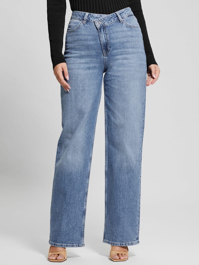Guess Hollis High-Rise Straight Jeans - Oneroa