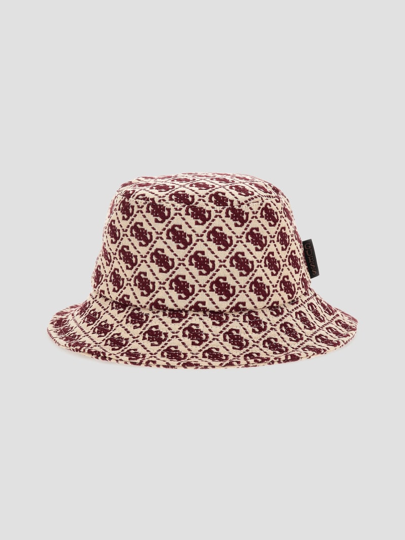 Guess Izzy Jacquard Quattro G Bucket Hat - Montego Wash