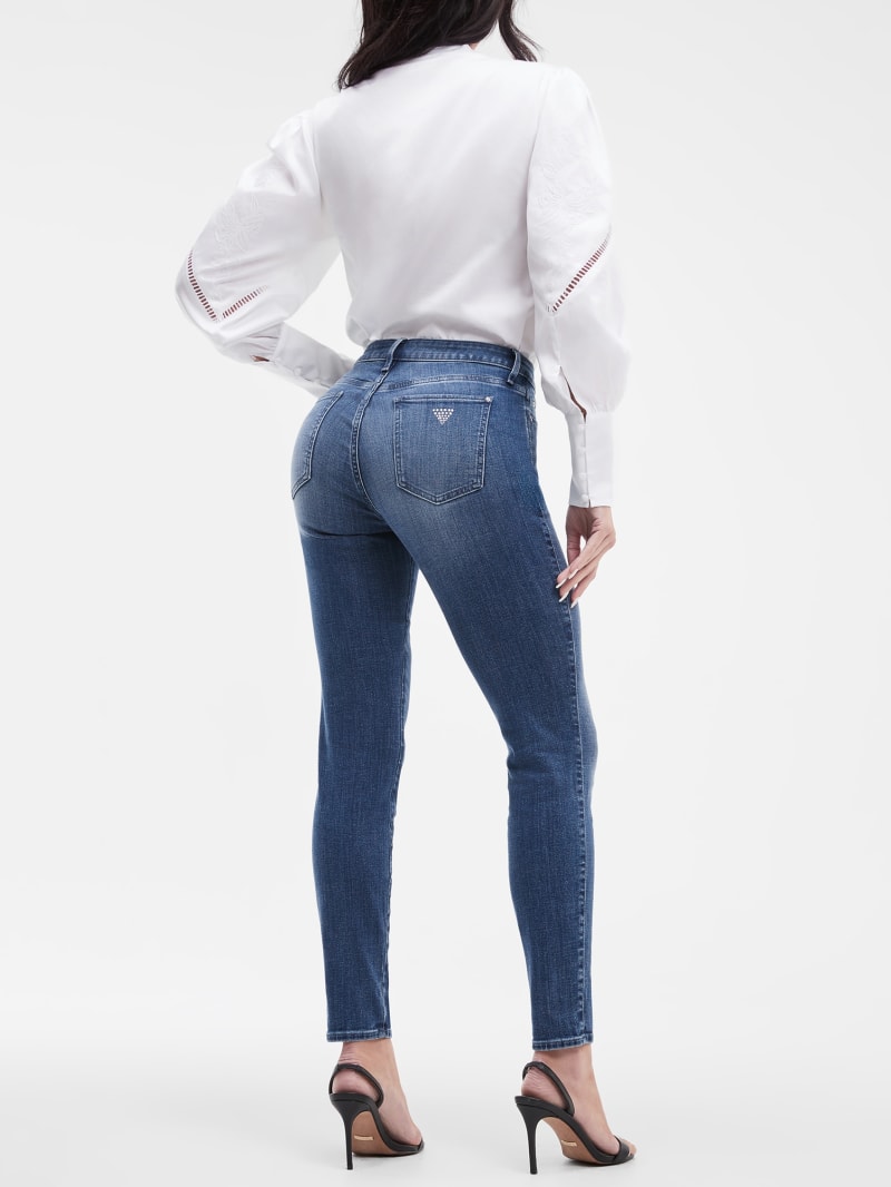 Guess Eco Sexy Curve Mid-Rise Skinny Jeans - Carnaby Indigo