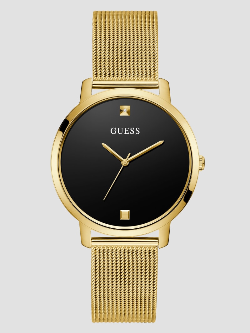 Guess Nova Gold-Tone Analog Watch - Gold