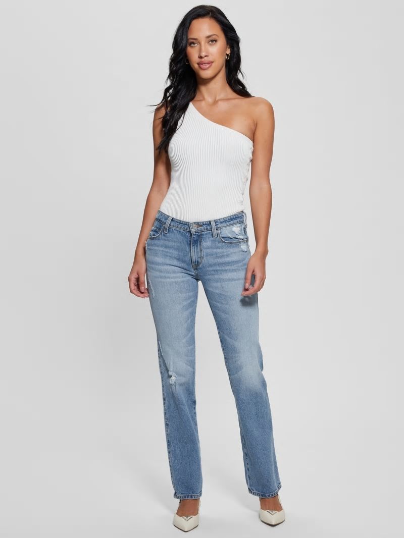 Guess Sexy Straight Jeans - Moonstone Blue