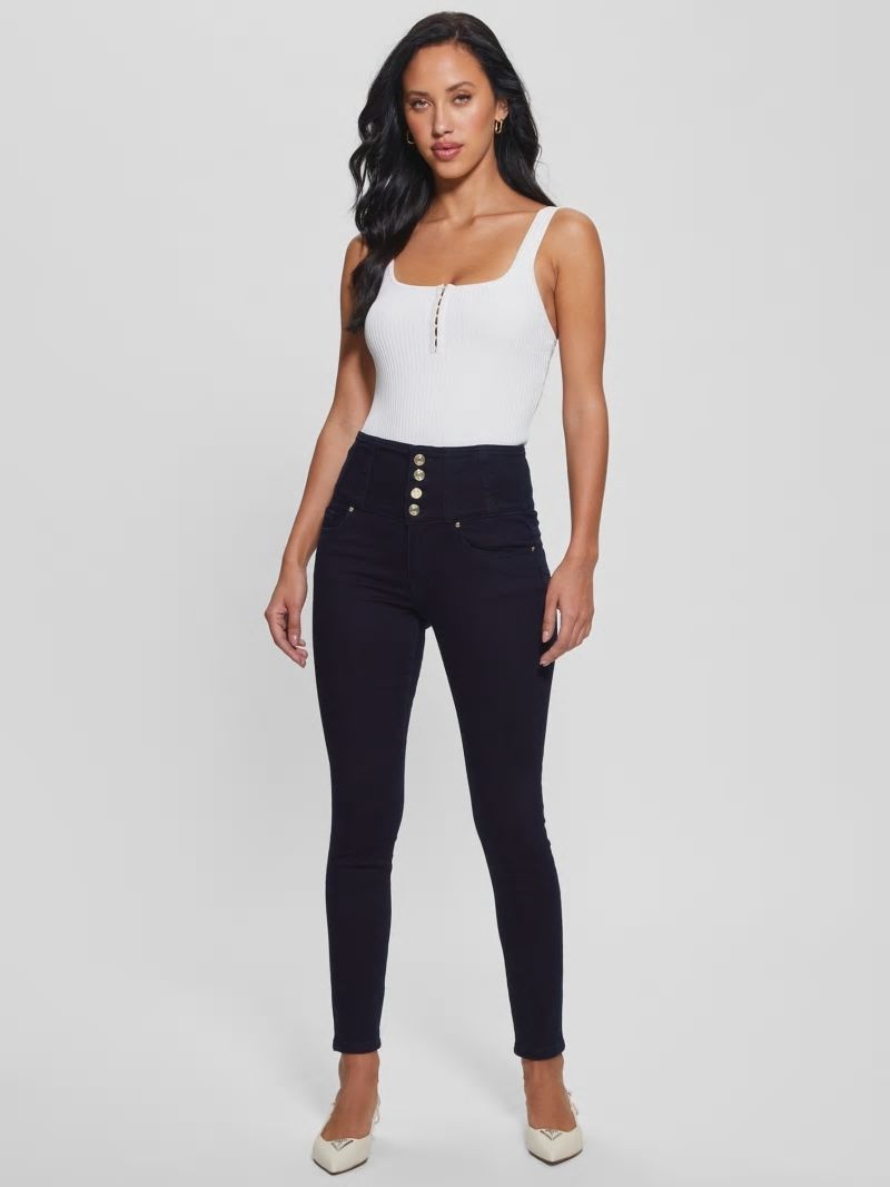 Guess Corset Shape Up Jeans - Tint (Yel)